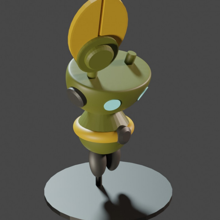 3D Printable Mr. Prog/Virus Prog by RetroCat