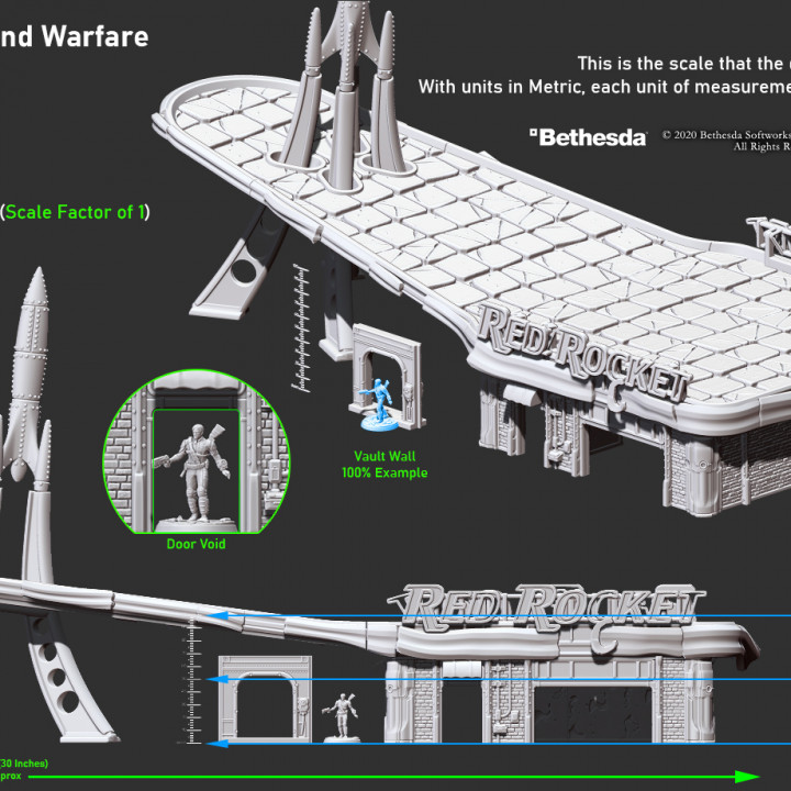 Red Rocket Bundle: Preserved & Destroyed - Terrain Expansion - Fallout: Wasteland Warfare image