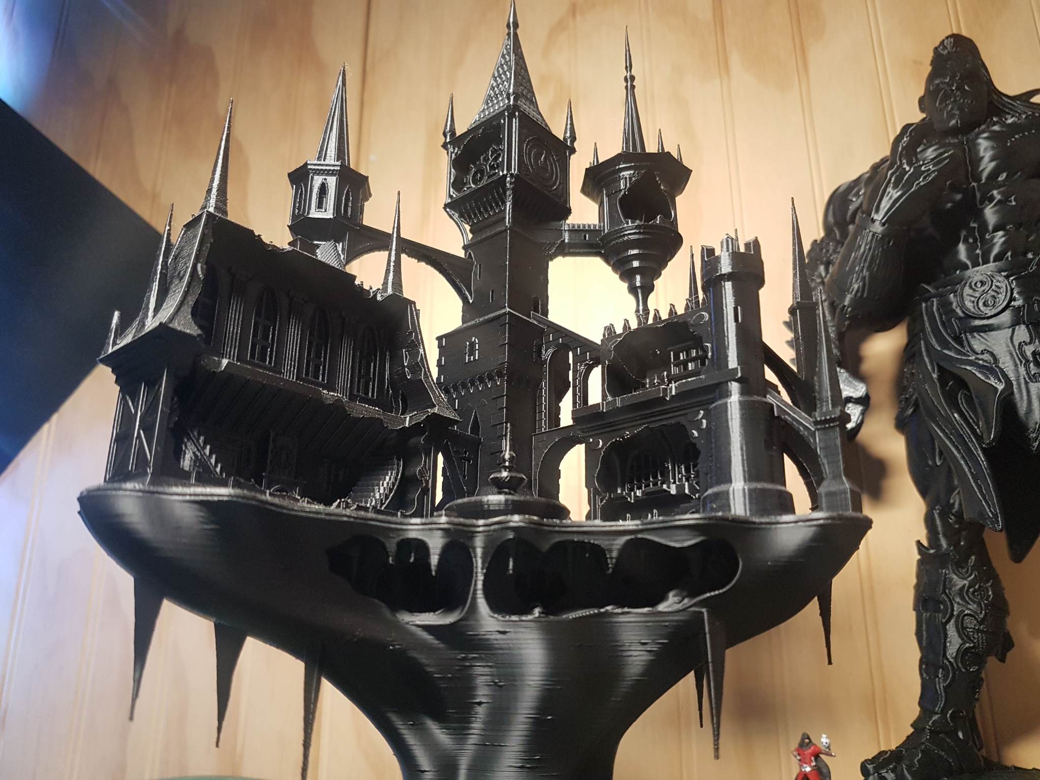 3D Print of Dracula's Castle - Castlevania by GodlyHobbies, image size:2048x1536