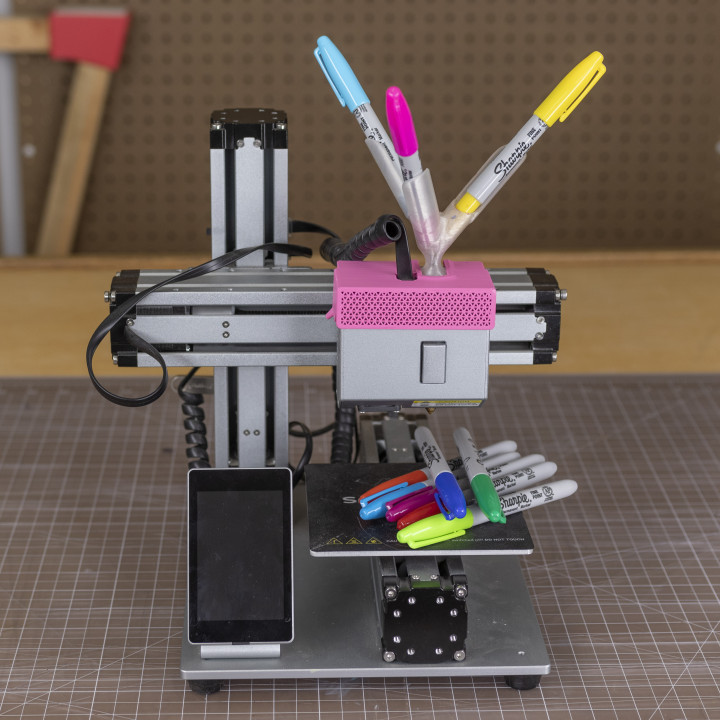 Sharpie Marker Color Blender // 3D Print Custom Colors and Gradients ( 3 and 6 marker version ) image