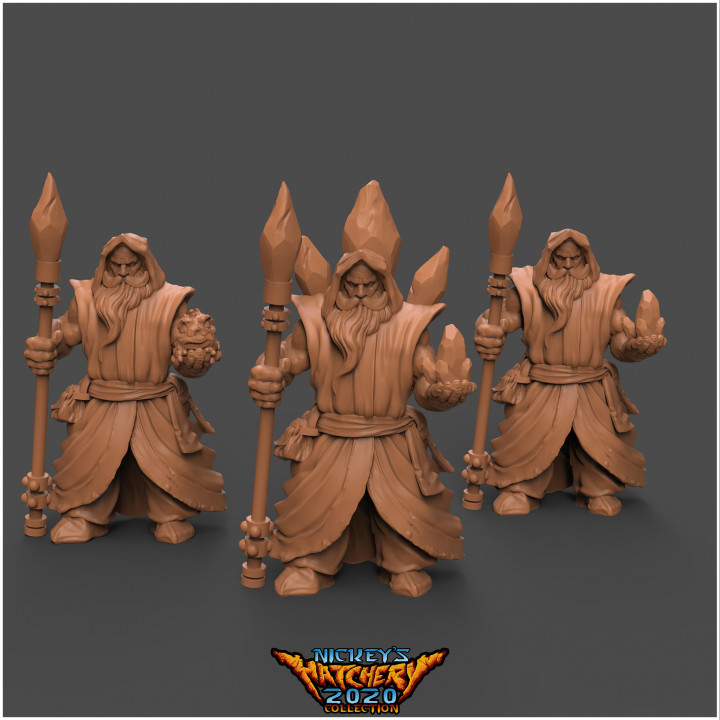 Earth Shaping Masters, Set #1 | THE FROSTIRON DWARVES image