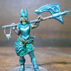 Picture of print of Riana the Weapons Collector