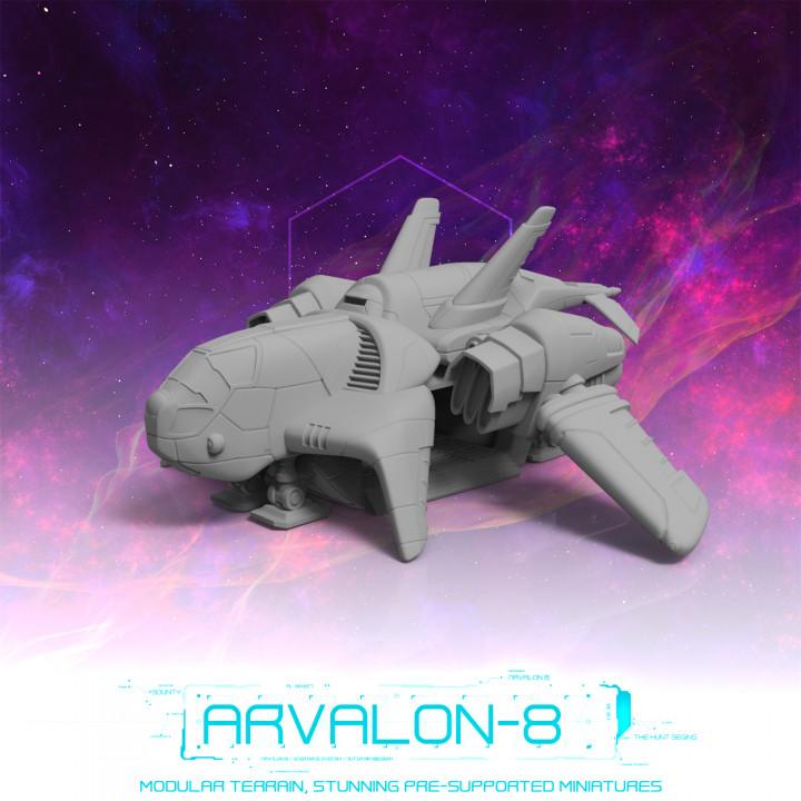 Arvalon-8 Space Fleet: The Charon Dropship image