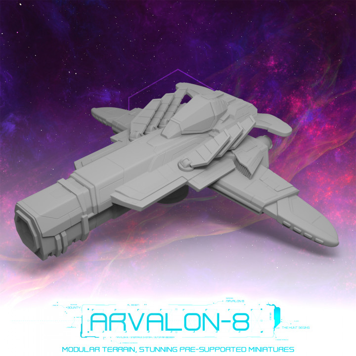 Arvalon-8 Space Fleet: T-98 Hurricane image