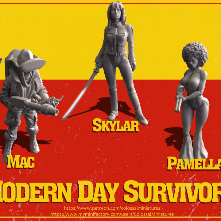 Modern Day Survivor Series 01 Bundle - PRE-SUPPORTED image