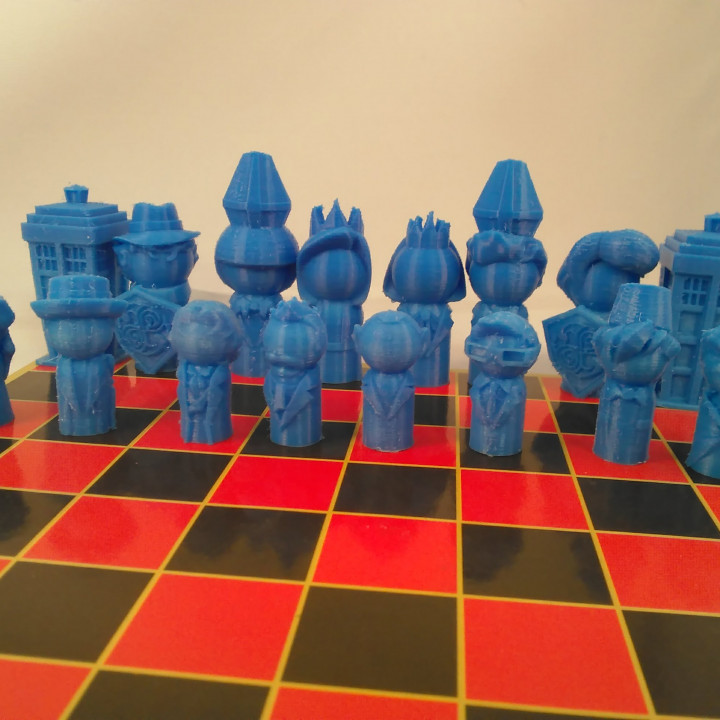 Doctor Who Chess - Whimsical image