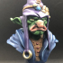 Goblin Wizard Bust [Pre-Supported] print image