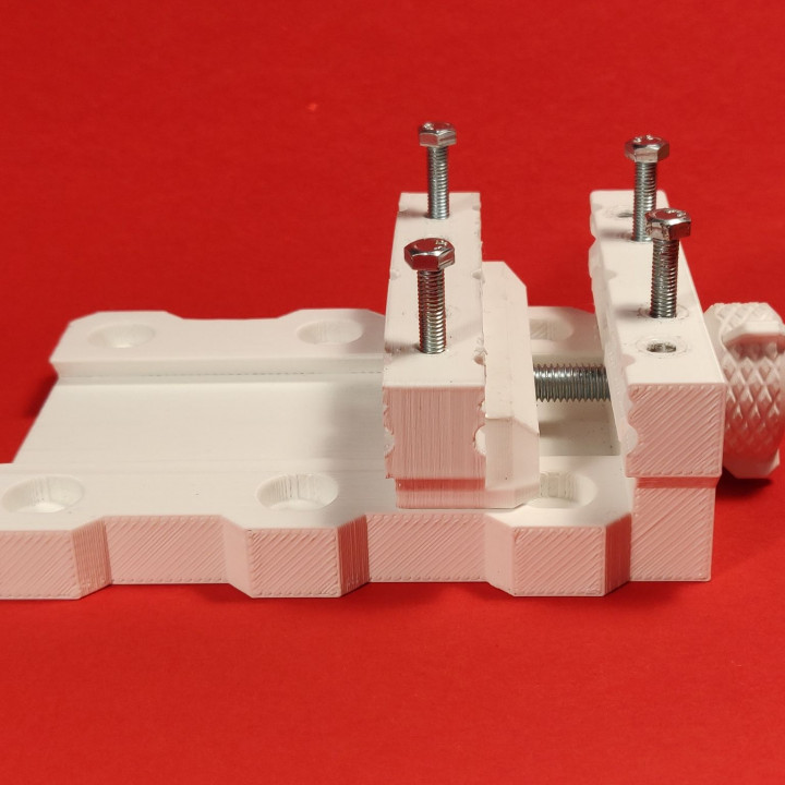3d printable vice / vise / clamp (high upgradability) image