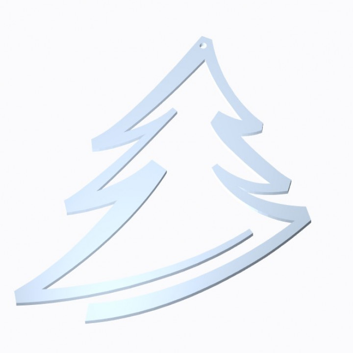 Albero di natale decorazione Christmas tree decoration image