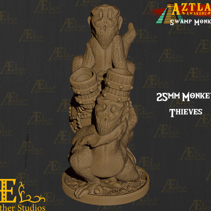 KS2AZM03 - Aztlan Swamp Monkeys image