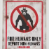 District 9 - No Prawn Sign print image