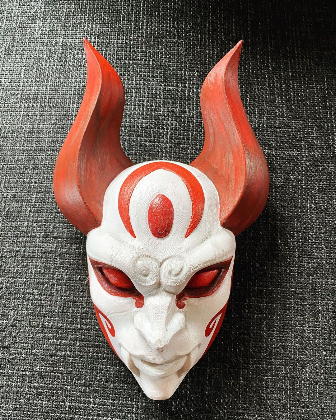 3D Print of Diana Blood Moon Mask - League of Legends Cosplay Halloween  Helmet von 3DPrintModelStore, image size:1080x1350
