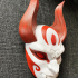 Diana Blood Moon Mask - League of Legends Cosplay Halloween Helmet print image