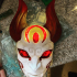 Diana Blood Moon Mask - League of Legends Cosplay Halloween Helmet print image
