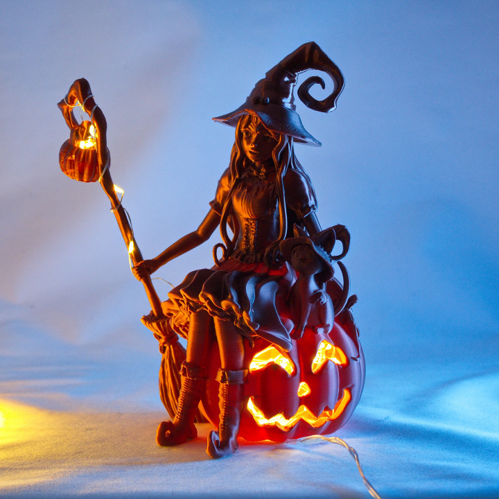 3D Printable Zellae The Witch by Jukka Seppänen