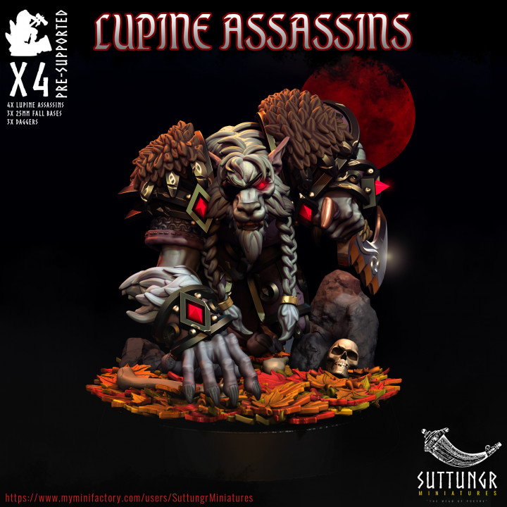 Lupine Assassins - Pre Supported image