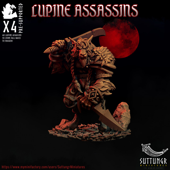 Lupine Assassins - Pre Supported image