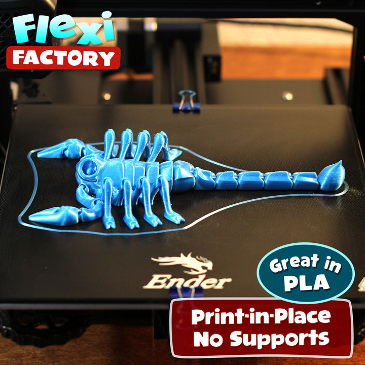 Flexi Print-in-Place Scorpion image