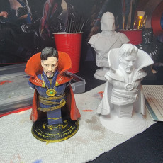 Picture of print of Doctor Strange Bust Support Free