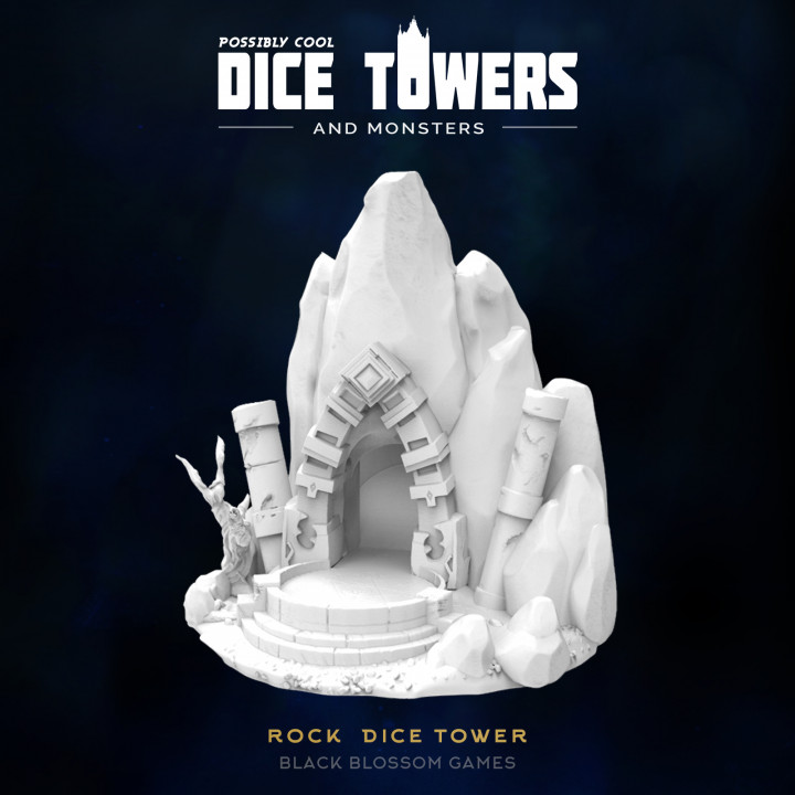 A01 Rock :: Possibly Cool Dice Tower image