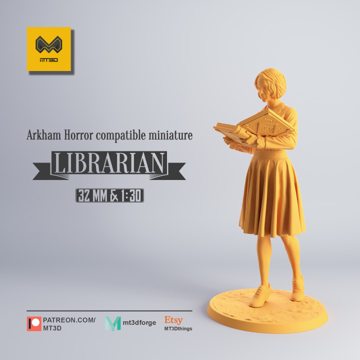 Librarian - Arkham Horror compatible image