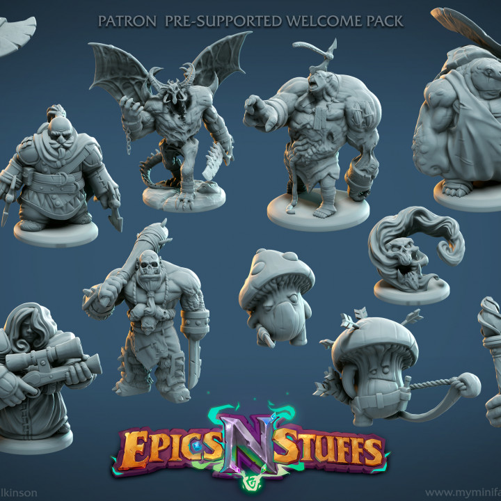 Epics 'N' Stuffs Welcome Pack - pre-supported image