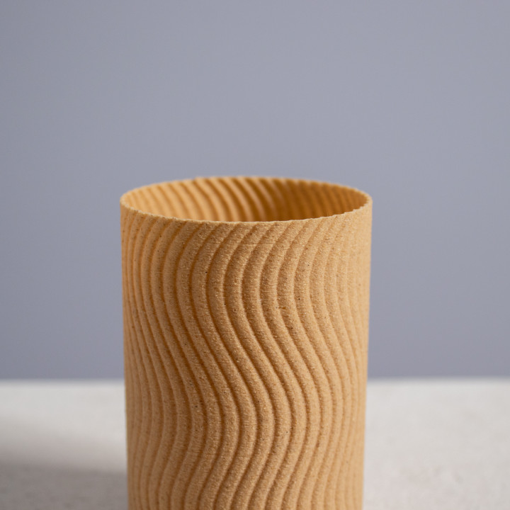 Wavy Pencil Holder (Vase Mode) image