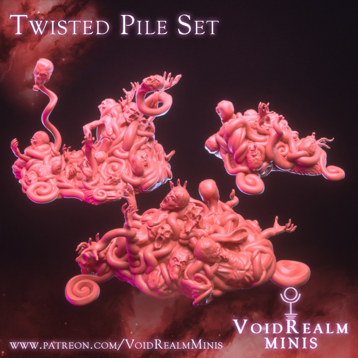 Twisted Pile - set of 3 image