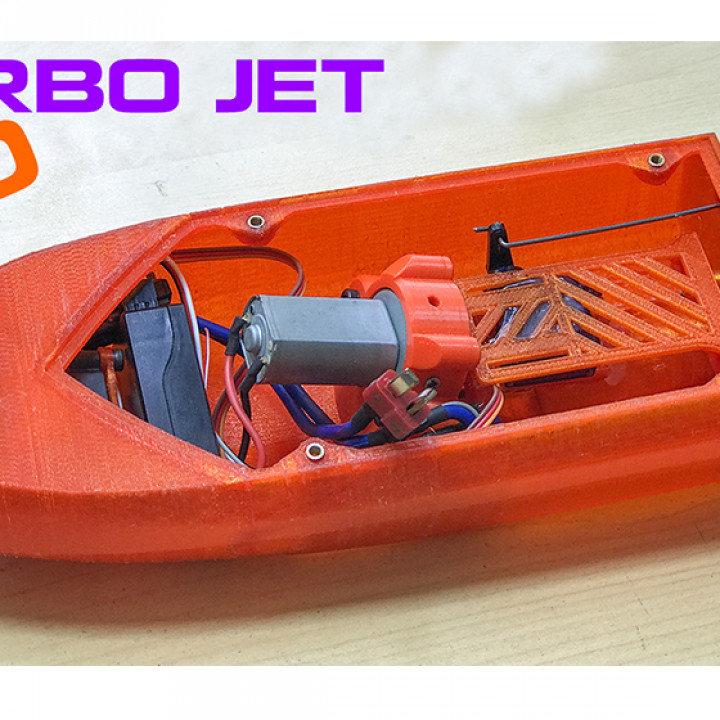 Jet Boat mini motor 180 body V2 image