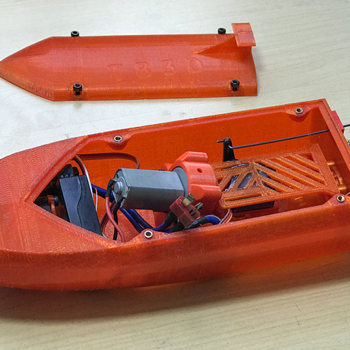 Jet Boat mini motor 180 body V2 image