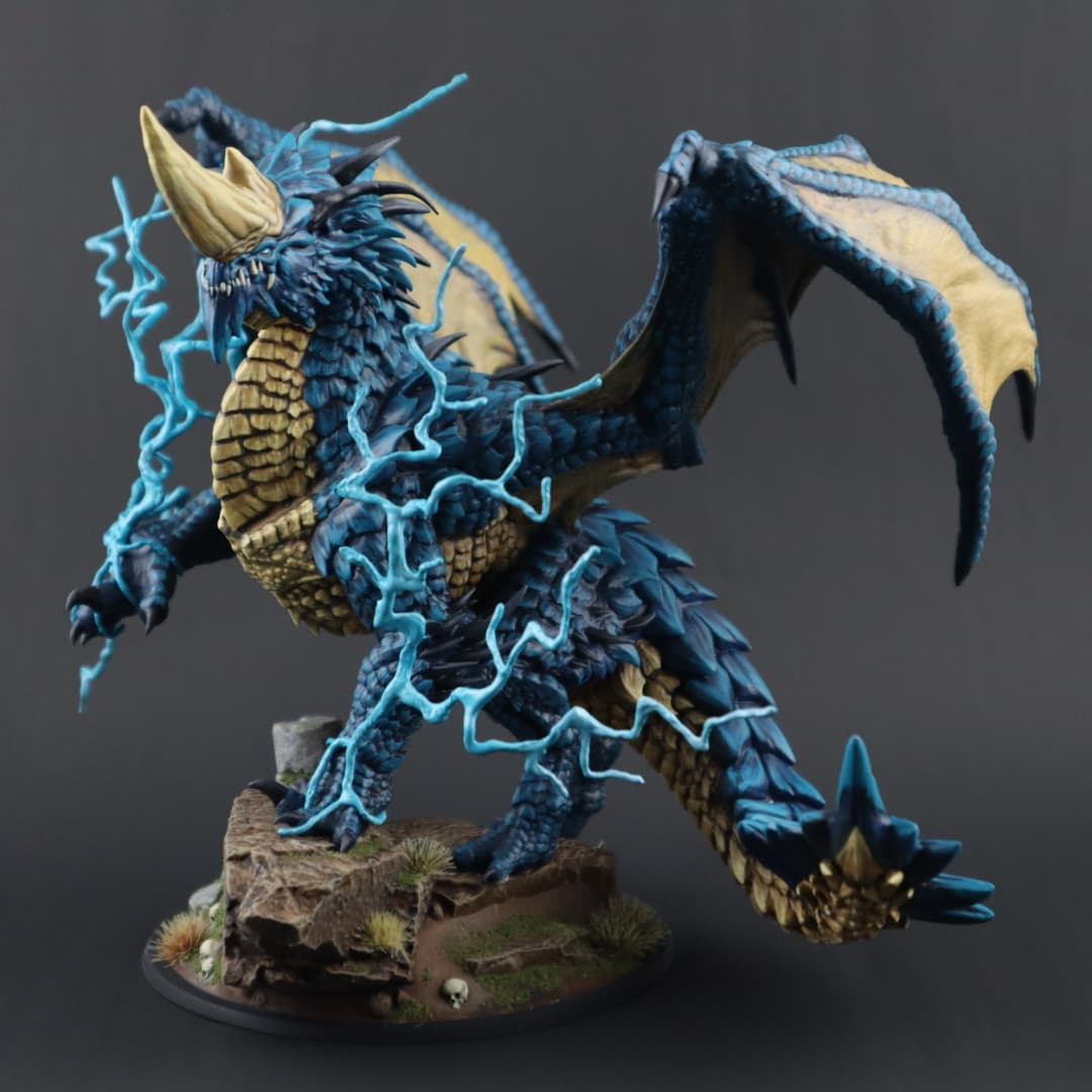 3D Print of Blue Dragon 通过 Samurai Adler