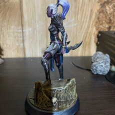 Picture of print of Drow Warrior Female - Expedition to the Underworld - Loot Studios