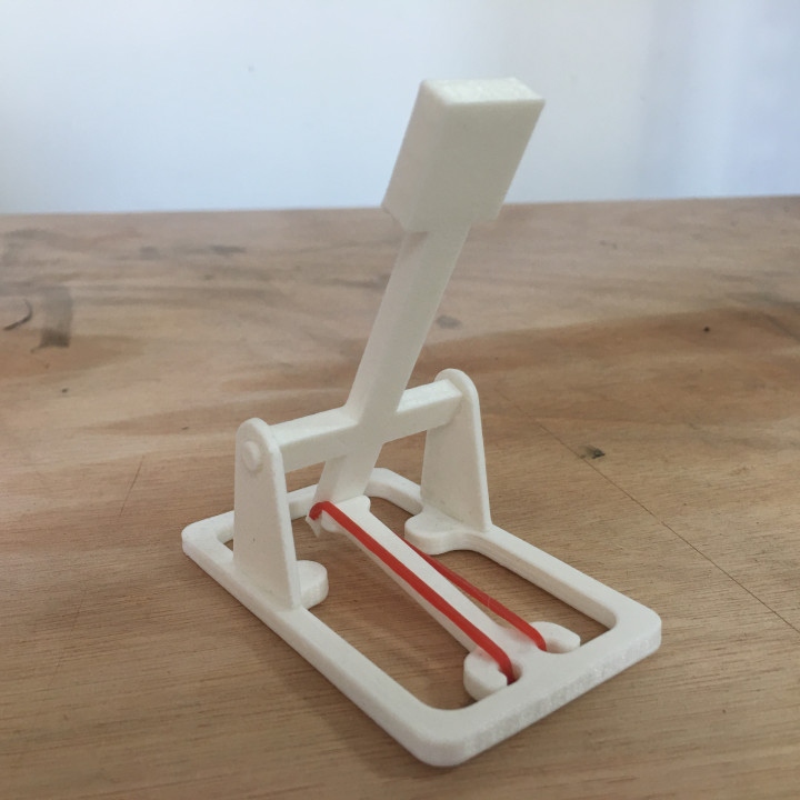 3D Printable Catapult by GND3dP