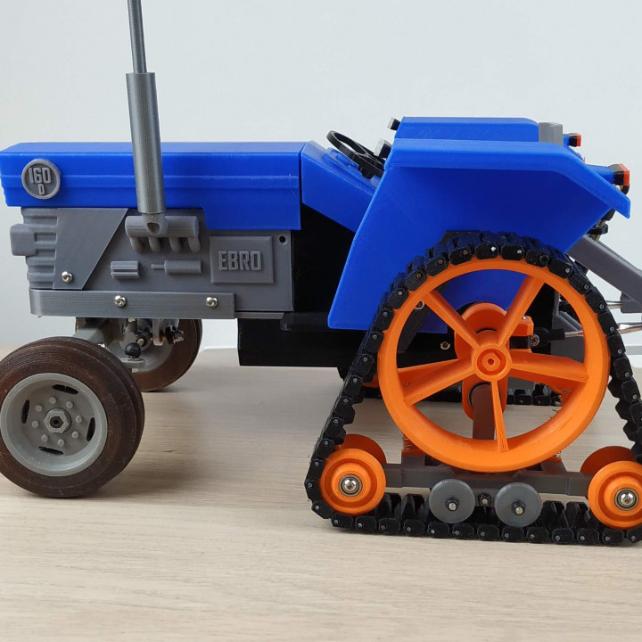 OpenRC Tractor tracks image