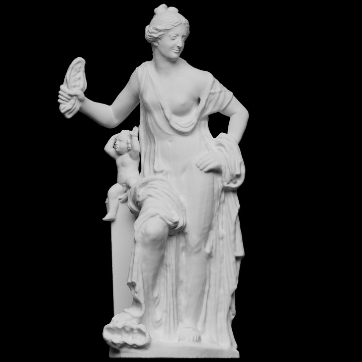 Aphrodite, known as the "Venus Vulgaris" image