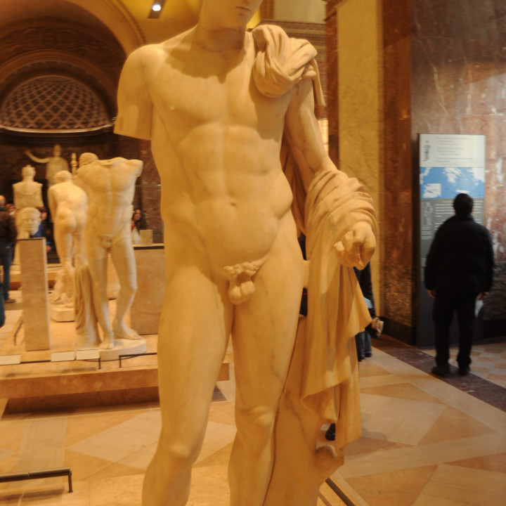 Hermes, god of travellers, known as the "Richelieu Hermes" image