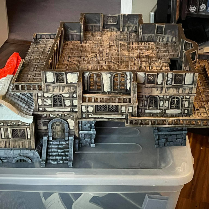 3D Printable Tavern (Pre-Supported) - Terrain by Cast n Play