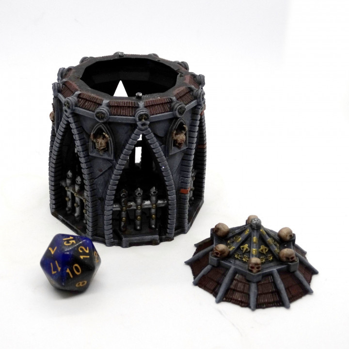 Shrine of the damned tabletop terrain + dice jail versions image
