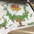 Tippi Tree // Original Tabletop Stacking Game print image