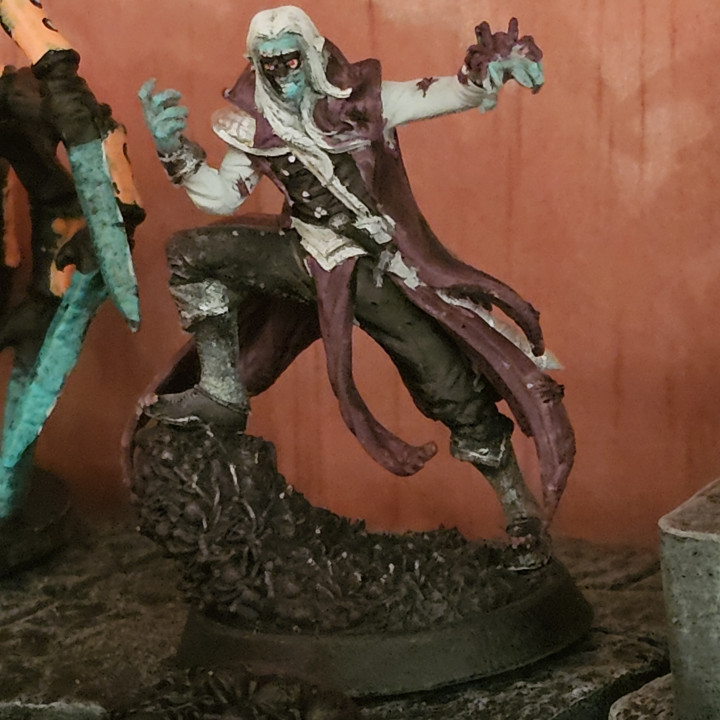 3D Print of Drow Arachnomancer - Expedition to the Underworld - Loot ...