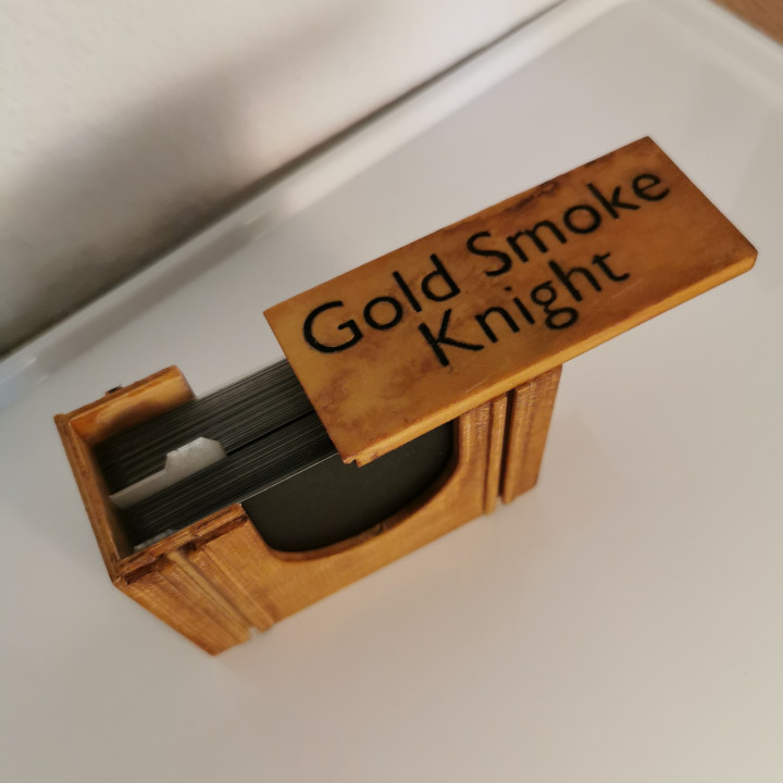 Kingdom Death: Gold Smoke Knight Card Box image