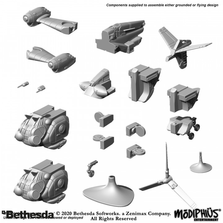Military Pack - Terrain Expansion - Fallout Wasteland Warfare image