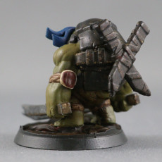 Picture of print of Teenage Mutant Ninja Tortle miniatures bundle - Pre-Supported 这个打印已上传 Some Birds