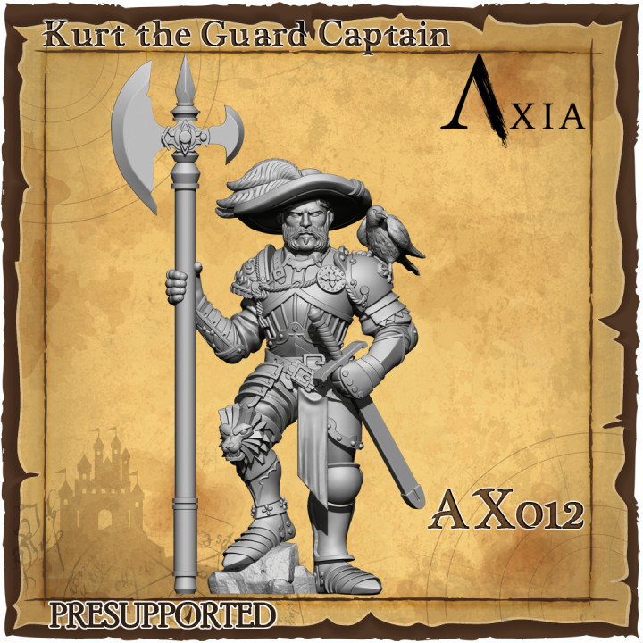 AX012 Kurt the guard captain image