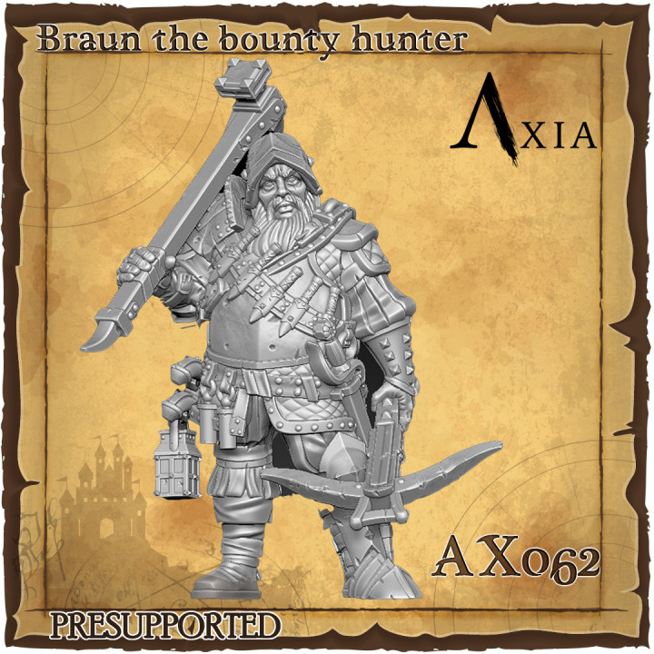 AX062 Braun the Bounty Hunter image