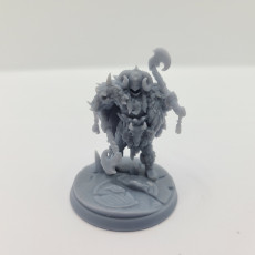Picture of print of Barbarian Furiana, Gyratos and Tahnar Modular Heroes