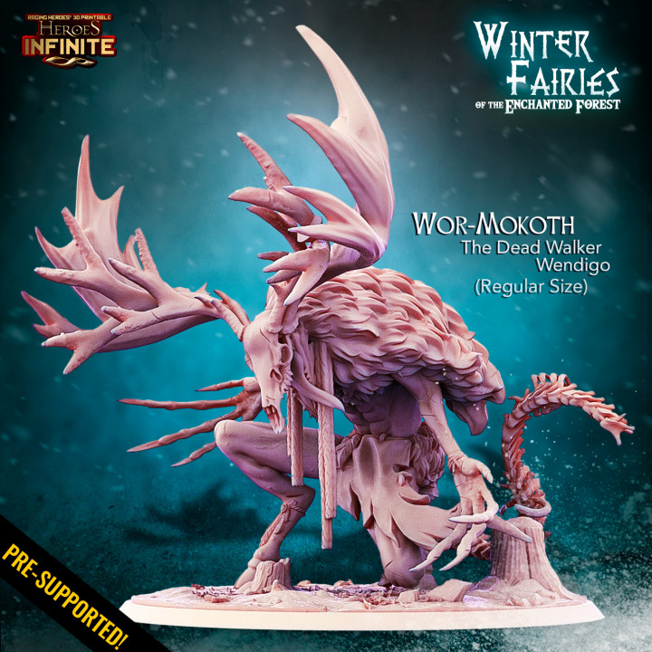 Wor-Mokoth, the Dead Walker Wendigo (Regular Size) image