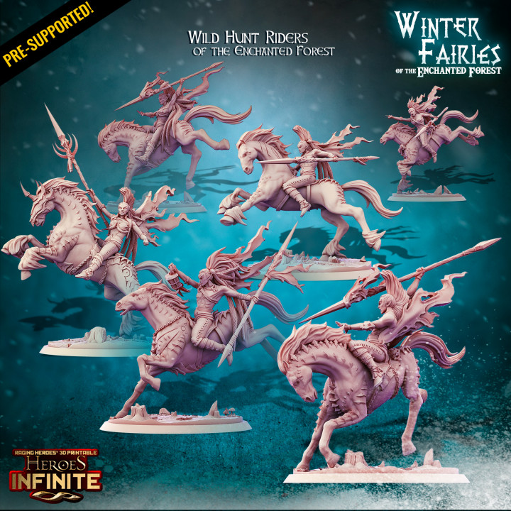 Wild Hunt Riders of the Enchanted Forest image