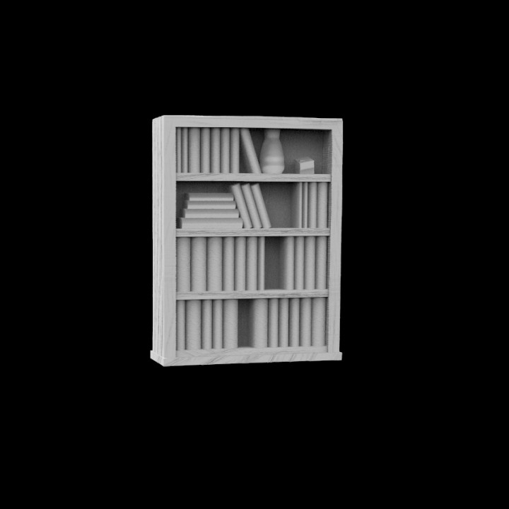 Bookcase :: Village Decoration A1301