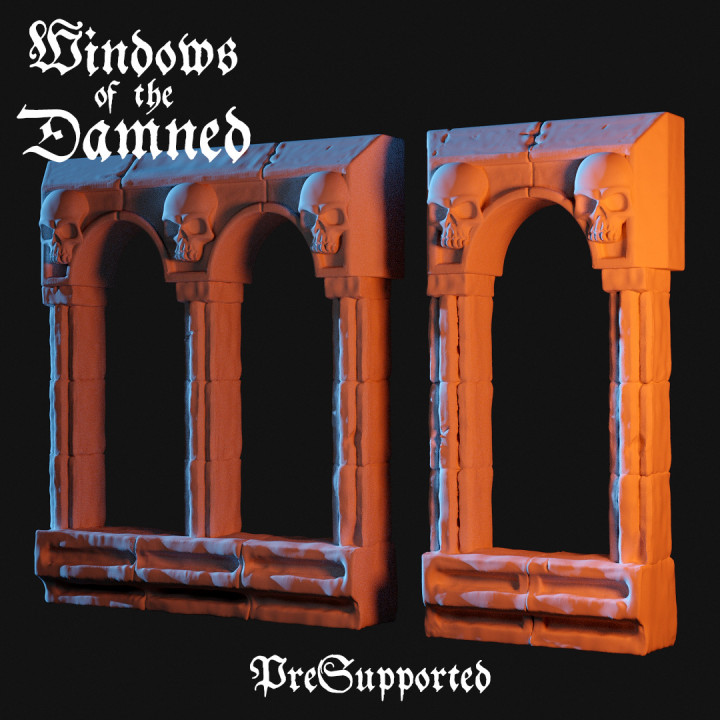 Windows of the Damned - Single and Double (Pre-supported) image